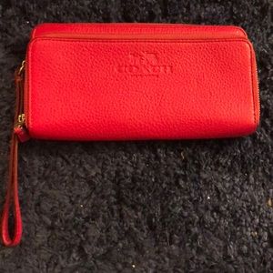 Hot Pink Coach Wrislet